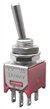 Ultra Miniature Toggle Switch DPDT On-On 3A @ 125VAC or 28VDC
