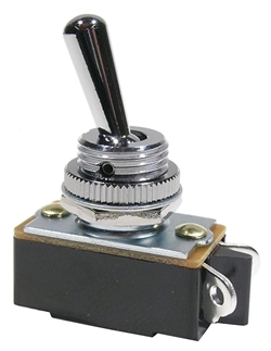 Toggle Switches SPST On-Off 3A @ 125V (1.5A @ 250V) with solder terminals