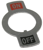 On/Off Switch Plate for M12 Barrel