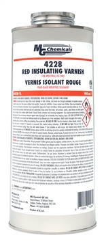 Red Insulating Varnish, 945 ml (1 quart) liquid