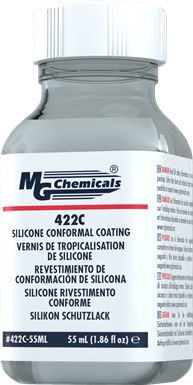 422C-55ML Conformal Coating - Silicone, With Uv Indicator, Liquid 55 ml (2 oz)