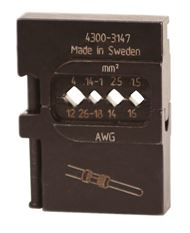 Die Set for Power Contacts 26-12AWG