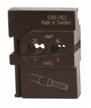 DieSet for WireFerrules Ins & Non 6&4AWG