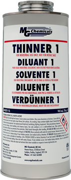 4351-1L - Thinner 1,  Liquid 945 ml (1 QT)
