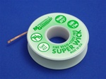 Static Free Super Wick, Size No.(3), Width(.075"), Colour Code(Green), Length(50')