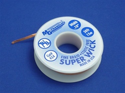  Static Free Super Wick, Size No.(4), Width(.100"), Colour Code(Blue), Length(50')