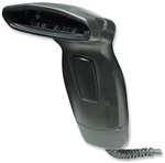 Contact CCD Barcode Scanner 55 mm Scan Width, PS/2, Black