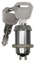 Key Switch SPST Same Key 4 A @ 125VAC Key removable in either position.