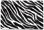 Notebook Computer Skin Fits Most Widescreens Up To 15.4 in., Zebra
