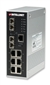 Industrial Gigabit Managed Ethernet Switch 6-port 10/100Base-TX + 2-port 1000Base-SX (SC) Multi-Mode , IP30 industrial standard
