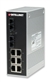 Industrial Gigabit Ethernet Switch 6-port 10/100Base-TX + 2-port 1000Base-LX (SC) Single-Mode , IP30 industrial standard