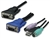 KVM Cable USB + PS/2, 3.0 m (10 ft.)