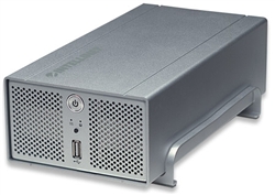 Gigabit SATA NAS 3 TB 2-Bay, 3-Terabyte with RAID, One External High-Speed USB Port