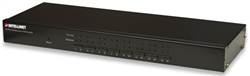 16-Port Rackmount KVM Switch Combo USB + PS/2, On-Screen Display, Cables included