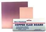 Copper Clad Boards Plain (1oz copper), Single Sided, 1/16", 4"x6"