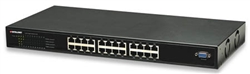24-Port Gigabit Web-Smart Switch 802.1x security, Jumbo frame support and QoS