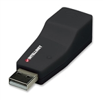 Hi-Speed USB 2.0 to Fast Ethernet Mini-Adapter 10/100 Mbps Fast Ethernet, Hi-Speed USB 2.0