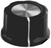 Knob A:24mm B:27mm C:16mm Shaft:6.35mm