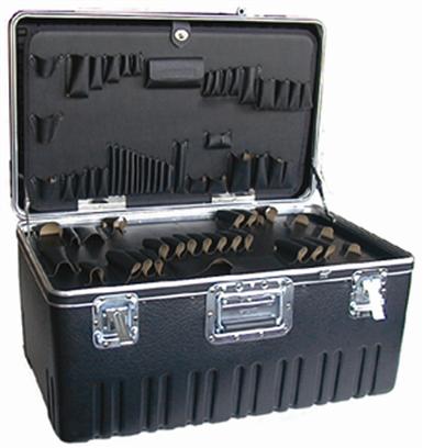 555TH-XGHXEH TRANSPORTER TOOL CASE WITH WHEELS AND TELESCOPING HANDLE