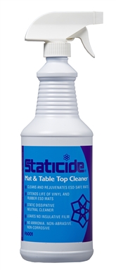 6001 - ACL Anti-Static Mat & Table Top Cleaner - 1-quart bottle with sprayer