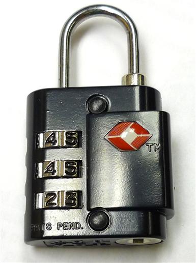 Tsa Lock, 3-Number Transportation Security Administration Approved Lock