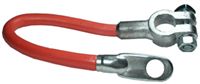 4 AWG 10" Red Top Post Battery Cables
