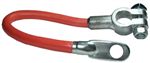 4 AWG 12" Red Top Post Battery Cables