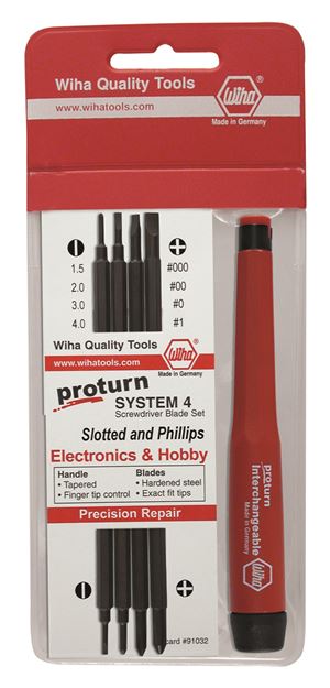 Proturn Precision Slotted/Phillips 5Pc