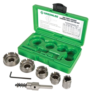 Greenlee 660 CUTTER KIT, HOLE-CARBIDE