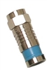 F Connector - RG6 Quad  -  100 pk