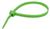 7.5" Standard 50 lb. Cable Ties - Neon Green