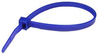11" Standard 50 lb. Cable Ties - Blue