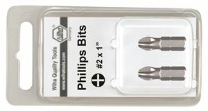 Phillips Insert Bit #2 x 25mm 2 Pk
