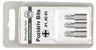 PoziDriv Insert Bit #1 - 3 x 25mm 3 Pk