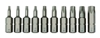 72595 - Torx Blister Pack Bit Set