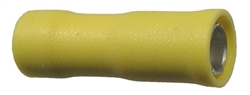Female Bullet Connector Yellow 12-10 Wire Range .187" Tab Size