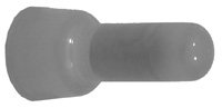 Closed End Connector Clear 22-18 Wire Range UL/CSA