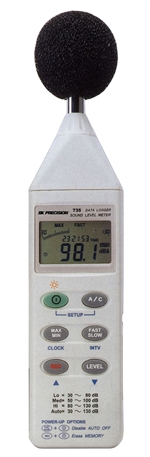 Datalogging Digital Sound Level Meter w/RS232 Software&Cable