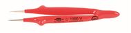 Insulated Tweezers Straight Fine 5" Oal