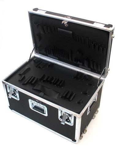 788TH-XGHXEH GUARDSMAN ATA TOOL CASE WITH WHEELS AND TELESCOPING HANDLE COLOR BLACK