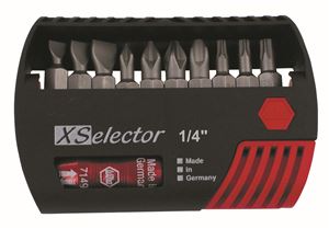 Slotted Phillips Torx XSelector Bit Set