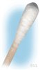 Cotton Swabs (Double Ended), 100 Standard Head