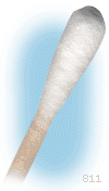 Cotton Swabs (Double Ended), 100 Standard Head