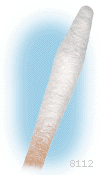 8112A-100 Cotton Swabs - single headed - Tapered 100 per pack