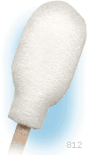 Foam Over Cotton Swab, 1000 Swabs