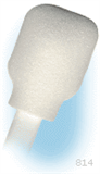 Rectangular Foam Swab, 10 Swabs