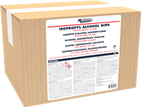 824-WX500 - 99.9% Isopropyl Alcohol Wipe - Individual Packs Wipes 500 pack