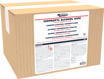 824-WX500 - 99.9% Isopropyl Alcohol Wipe - Individual Packs Wipes 500 pack