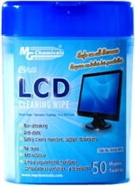 LCD CLEANING WIPES 50 wipes per Tub
