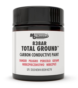 838AR-15ML - Total Ground, Carbon Conductive Coating, Liquid, 12 mL (0.4 fl oz)